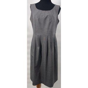 H&M Womens‎ Gray Stretch Dress With Pockets Size 10